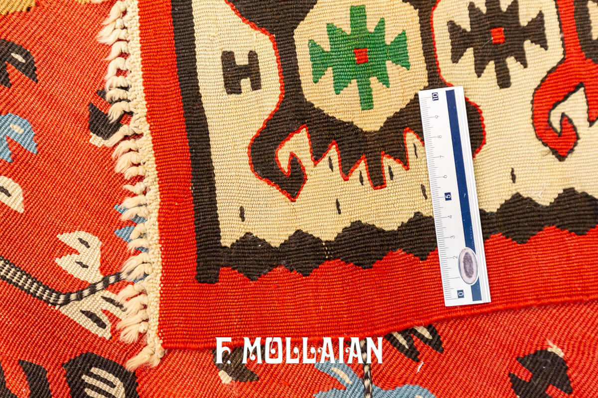 Kilim Rug Shirwan Red Field n°:5859